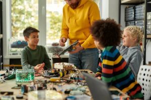 STEM drone education for students